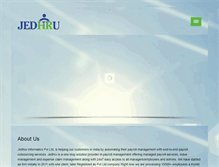 Tablet Screenshot of jedhru.com